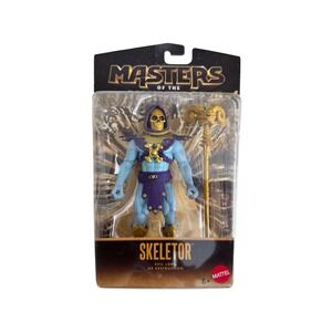 Mattel Masters of the Universe Gold Skeletor Evil Lord of Destruction Figure NEW
